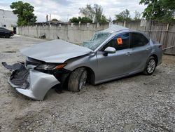 Salvage cars for sale at Opa Locka, FL auction: 2019 Toyota Camry L