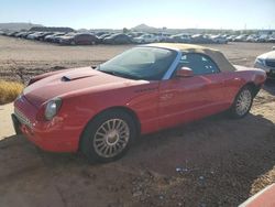 Ford Thunderbird salvage cars for sale: 2004 Ford Thunderbird