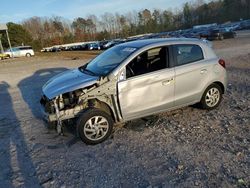 Salvage cars for sale at Charles City, VA auction: 2017 Mitsubishi Mirage SE