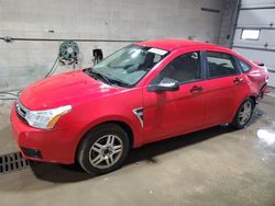 Salvage cars for sale at Blaine, MN auction: 2008 Ford Focus SE