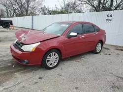 Salvage cars for sale at Bridgeton, MO auction: 2010 Ford Focus SEL