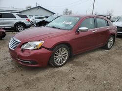 Chrysler Vehiculos salvage en venta: 2012 Chrysler 200 Limited