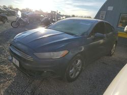 Salvage cars for sale from Copart Wichita, KS: 2018 Ford Fusion SE