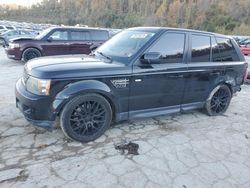 Salvage cars for sale at Hurricane, WV auction: 2013 Land Rover Range Rover Sport HSE Luxury