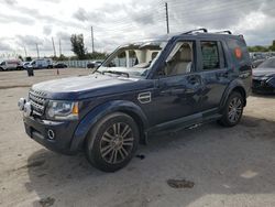 Land Rover lr4 Vehiculos salvage en venta: 2015 Land Rover LR4 HSE Luxury