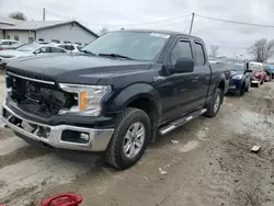 Salvage cars for sale at Pekin, IL auction: 2018 Ford F150 Super Cab