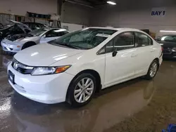 Honda Civic ex salvage cars for sale: 2012 Honda Civic EX