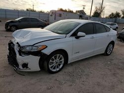 Salvage cars for sale at Oklahoma City, OK auction: 2019 Ford Fusion SE