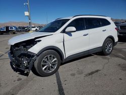 Hyundai salvage cars for sale: 2017 Hyundai Santa FE SE