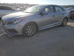 Salvage cars for sale at Harleyville, SC auction: 2015 Hyundai Sonata Sport