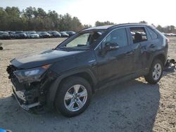 Salvage cars for sale at Mendon, MA auction: 2021 Toyota Rav4 LE