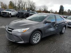 Salvage cars for sale at Portland, OR auction: 2016 Toyota Camry LE