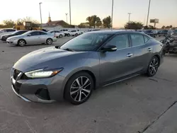 Salvage cars for sale at Oklahoma City, OK auction: 2021 Nissan Maxima SV