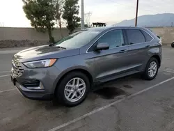 Salvage cars for sale from Copart Rancho Cucamonga, CA: 2022 Ford Edge SEL