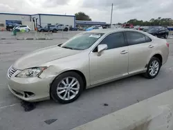 Salvage cars for sale from Copart Orlando, FL: 2011 Lexus ES 350