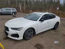 Acura Vehiculos salvage en venta: 2021 Acura TLX Tech A