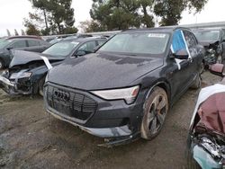 Salvage cars for sale at Vallejo, CA auction: 2022 Audi E-TRON Premium Plus