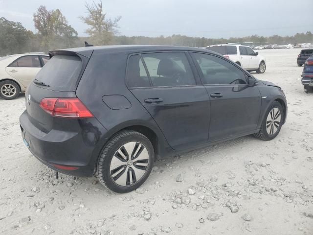 2016 Volkswagen E-GOLF SE