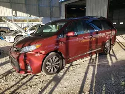 Toyota salvage cars for sale: 2020 Toyota Sienna XLE