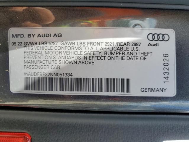 2022 Audi S6 Premium Plus