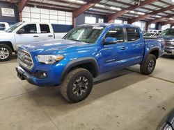 Salvage trucks for sale at East Granby, CT auction: 2016 Toyota Tacoma Double Cab