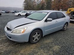 Vehiculos salvage en venta de Copart Concord, NC: 2005 Honda Accord Hybrid