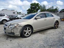 Salvage cars for sale at Opa Locka, FL auction: 2011 Chevrolet Malibu 1LT