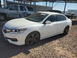 Honda Accord Vehiculos salvage en venta: 2017 Honda Accord Sport