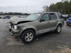 Ford salvage cars for sale: 2002 Ford Explorer XLT