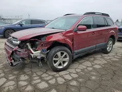 2014 Subaru Outback 2.5I Premium en venta en Dyer, IN