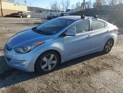 Salvage cars for sale at Marlboro, NY auction: 2012 Hyundai Elantra GLS