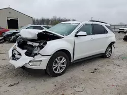 Salvage cars for sale at Lawrenceburg, KY auction: 2017 Chevrolet Equinox LT