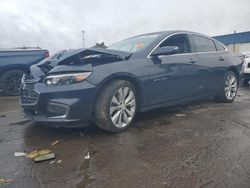 Chevrolet Malibu Premier salvage cars for sale: 2018 Chevrolet Malibu Premier