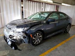 Honda salvage cars for sale: 2016 Honda Civic EX