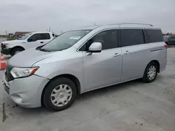 2013 Nissan Quest S en venta en Grand Prairie, TX