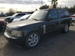 Salvage cars for sale at San Martin, CA auction: 2006 Land Rover Range Rover HSE