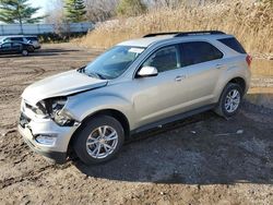 Salvage cars for sale at Davison, MI auction: 2016 Chevrolet Equinox LT