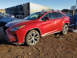 Salvage cars for sale at Colorado Springs, CO auction: 2016 Lexus RX 350 Base