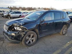 Salvage cars for sale at Pennsburg, PA auction: 2016 Jeep Compass Latitude