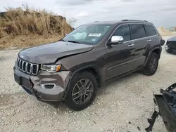 Salvage cars for sale at Taylor, TX auction: 2021 Jeep Grand Cherokee Limited