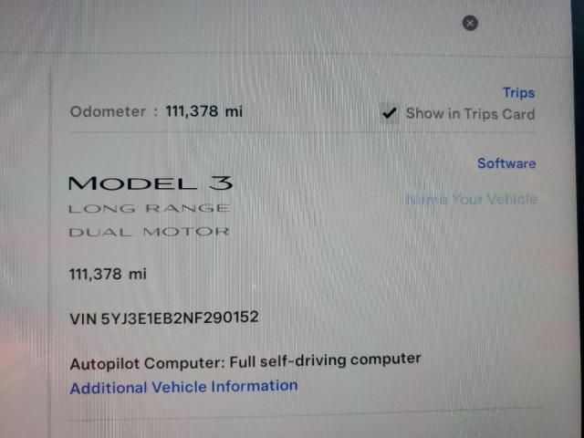 2022 Tesla Model 3