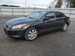 Salvage cars for sale at Dunn, NC auction: 2010 Honda Accord EXL