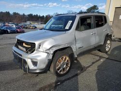 Salvage cars for sale from Copart Exeter, RI: 2020 Jeep Renegade Latitude