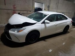 Salvage Cars with No Bids Yet For Sale at auction: 2016 Toyota Camry LE