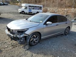 Salvage cars for sale at Marlboro, NY auction: 2017 Honda Accord LX