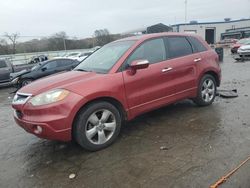 Salvage cars for sale at auction: 2007 Acura RDX Technology