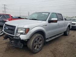 Salvage cars for sale at Elgin, IL auction: 2013 Ford F150 Supercrew