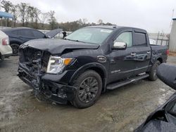 Carros salvage sin ofertas aún a la venta en subasta: 2017 Nissan Titan SV