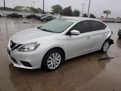 Salvage cars for sale at Oklahoma City, OK auction: 2016 Nissan Sentra S