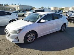 Salvage cars for sale at Martinez, CA auction: 2019 Hyundai Elantra SEL